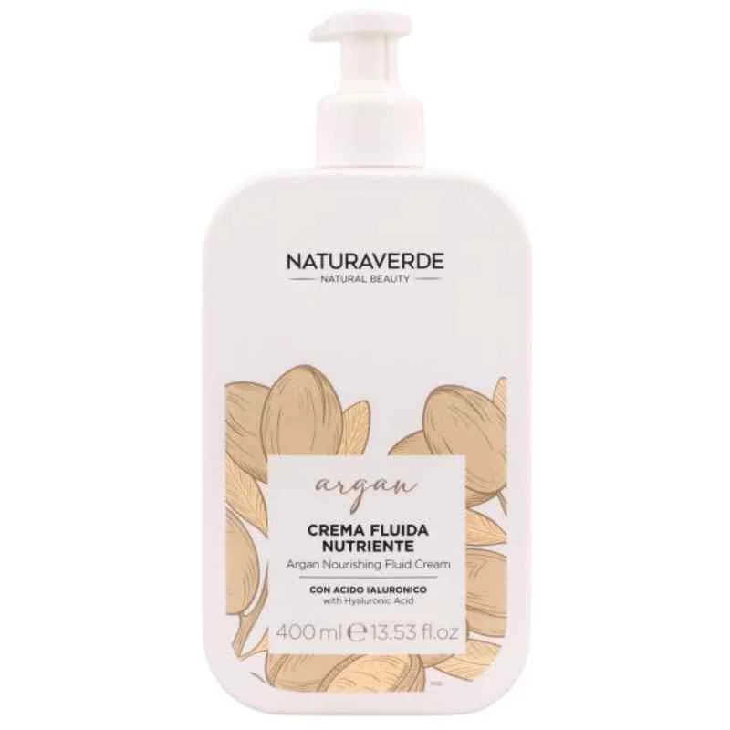 Crema fluida nutritiva cu argan, 400ml, Natura Verde