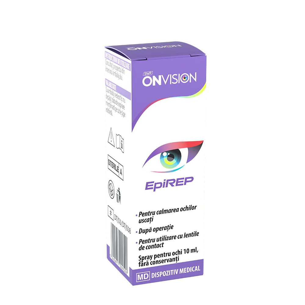 Spray pentru ochi Onvision Epirep, 10ml, Sun Wave Pharma 