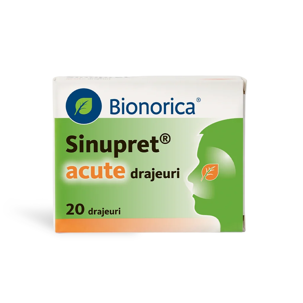 Sinupret Acute, 20 drajeuri, Bionorica
