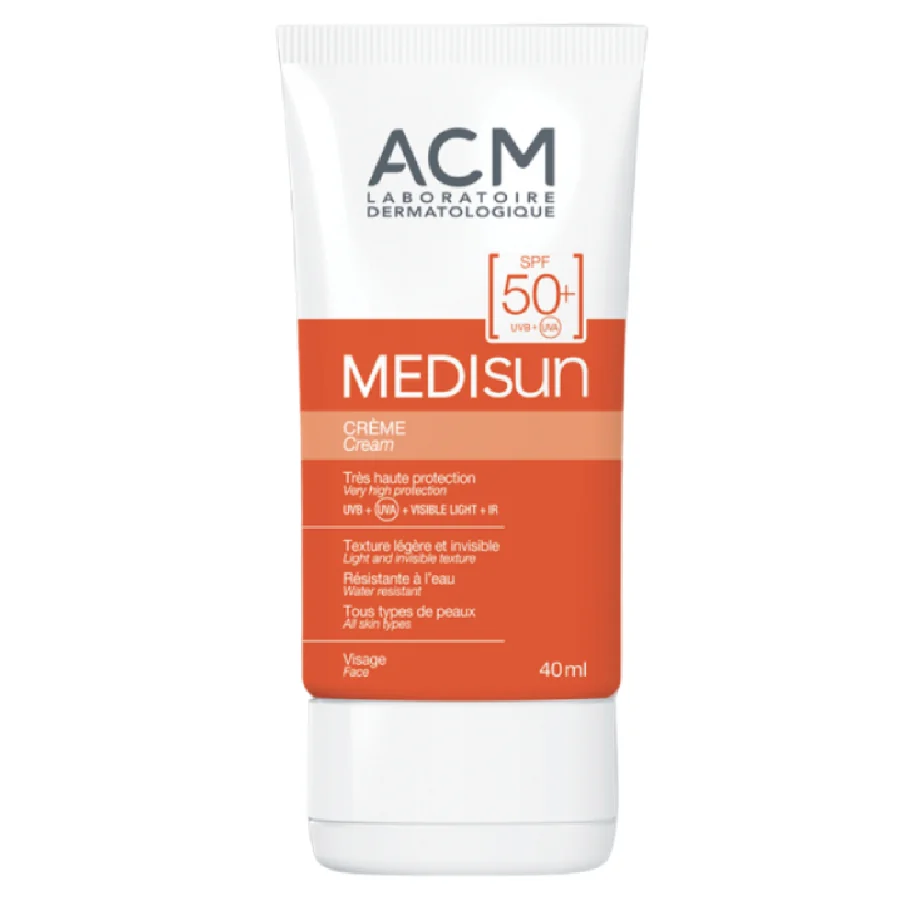 Crema cu protectie solara SPF50+ Medisun, 40ml, ACM
