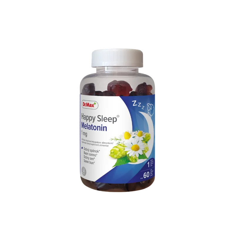 Dr. Max Happy Sleep Melatonin 1mg, 210g | Dr. Max Farmacia