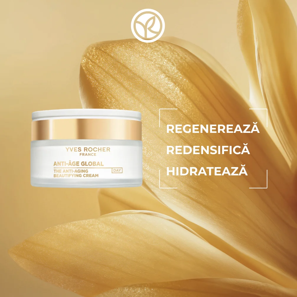 Crema de zi pentru regenerarea celulara a tenului, 50ml, Yves Rocher