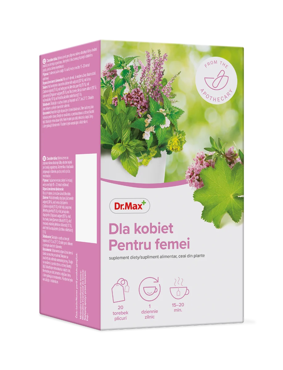 Dr. Max Ceai pentru femei, 20 plicuri