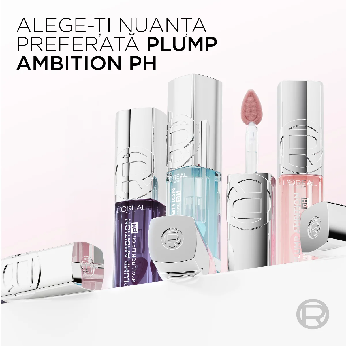 Ulei pentru buze cu efect de Volum Plump Ambition Nr. 113 Cristal Ice, 5ml, L'Oreal Paris
