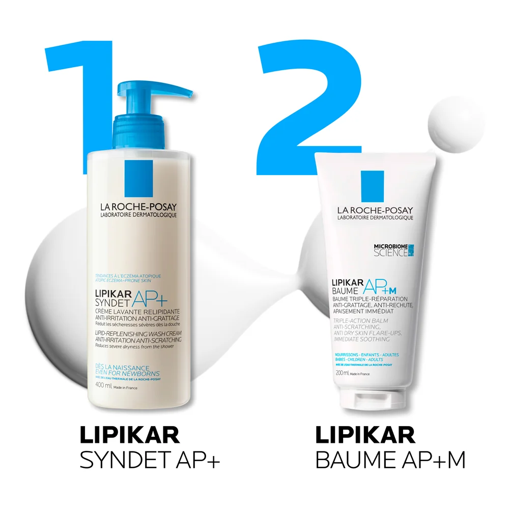Balsam cu tripla actiune impotriva uscaciunii pielii Lipikar Baume AP+M, 200ml, La Roche-Posay