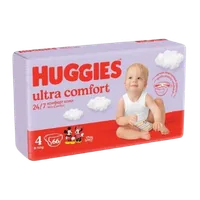 Scutece Ultra Confort Mega Marimea 4 pentru 8 - 14kg, 66 bucati, Huggies