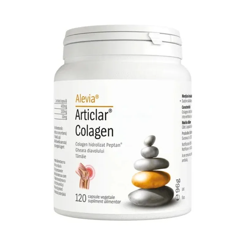 Articlar Colagen, 120 capsule, Alevia