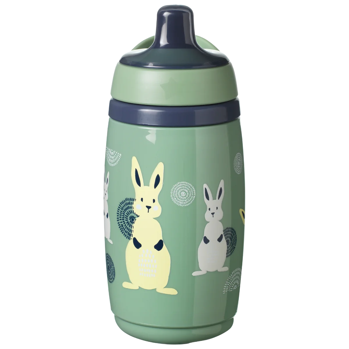 Cana Sportee izoterma cu protectie Bacshiled™ pentru +12 luni Verde, 266ml, Tommee Tippee 