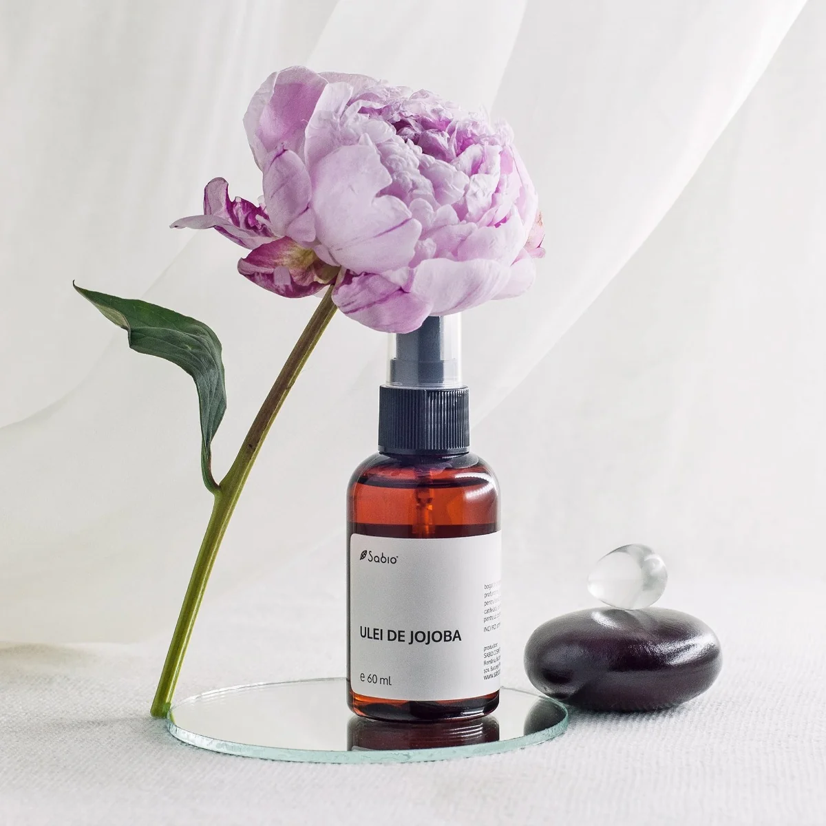 Ulei de jojoba presat la rece, 60ml Sabio