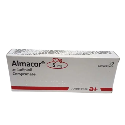 Almacor 5mg, 30 comprimate, Antibiotice