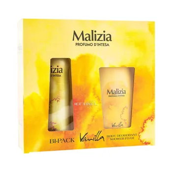 Pachet Deodorant spray Vanilla 150ml + Gel de dus Vanilla 250ml, Malizia 