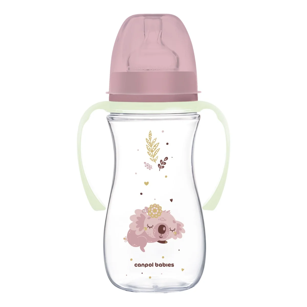 Biberon anticolici cu gat larg Sleepy Koala 35/238_PIN, 300ml, Canpol babies