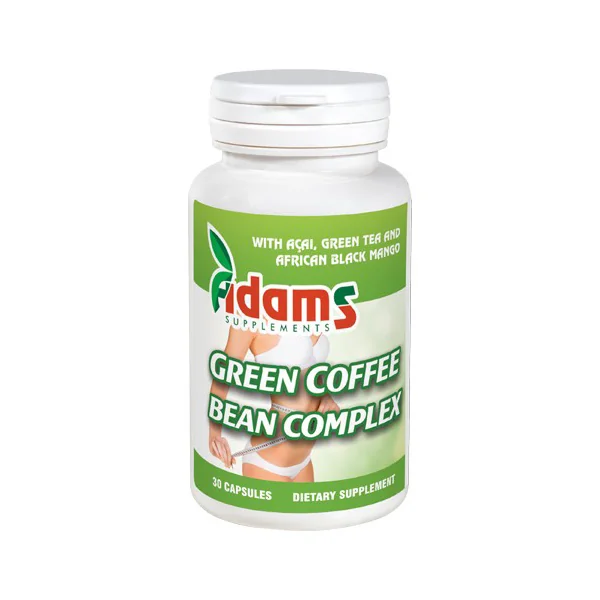 Green Coffee Bean Complex, 30 capsule, Adams Vision