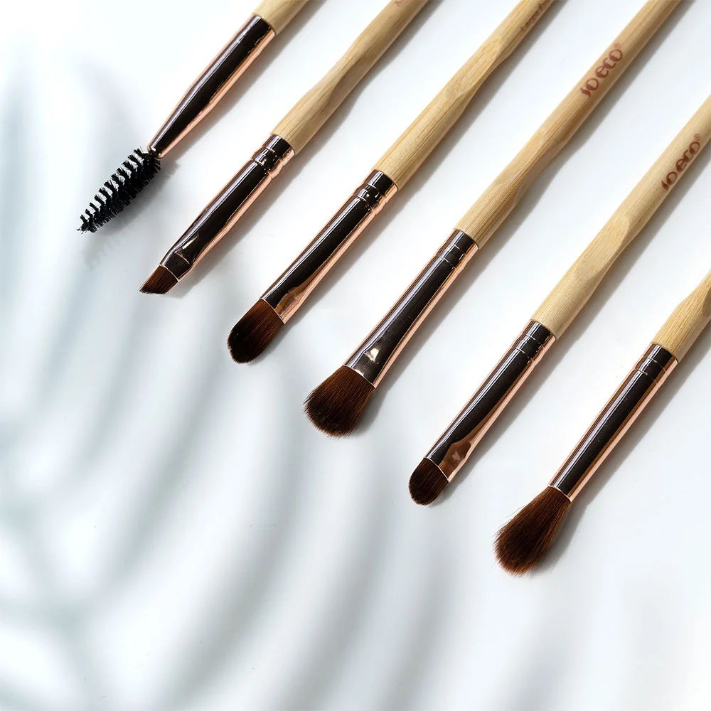 Set 6 pensule ecologice pentru ochi si sprancene, 1 bucata, So Eco