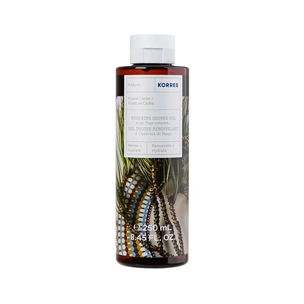 Gel de dus Forest Cedar, 250ml, Korres
