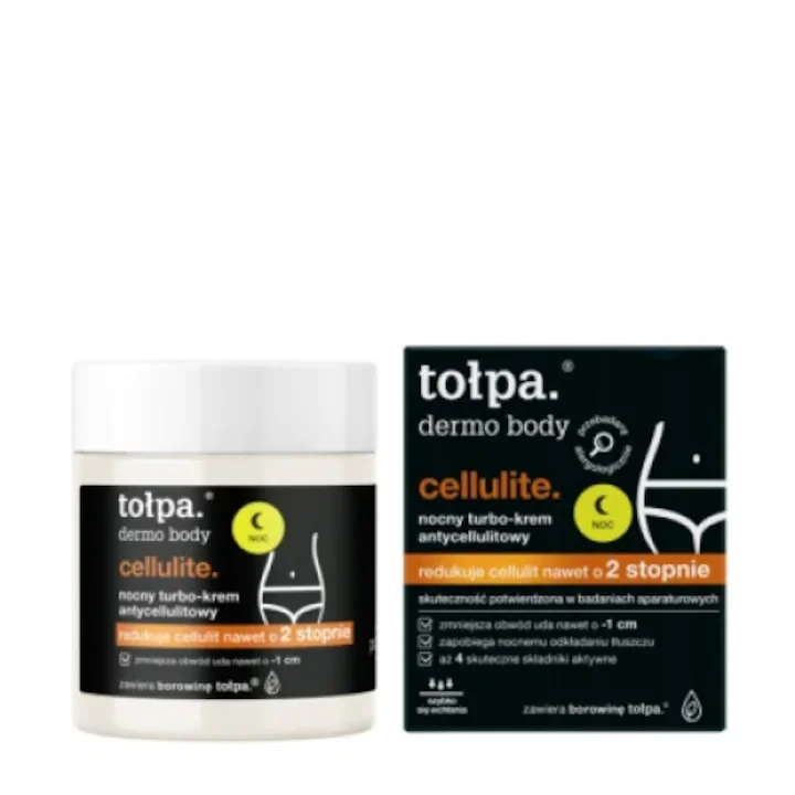 Crema anticelulitica de noapte Dermo Body, 250ml, Tolpa