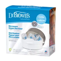 Sterilizator cu aburi pentru cuptorul cu microunde, 1 bucata, Dr. Brown's