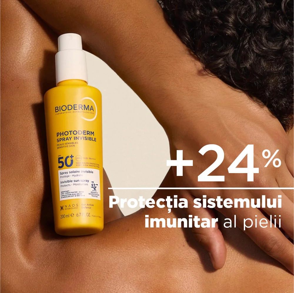 Spray invizibil cu SPF50+ Photoderm, 200ml, Bioderma