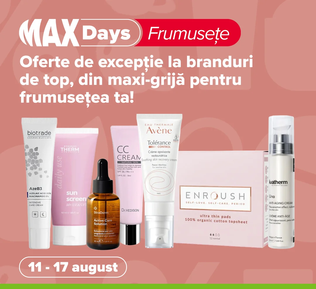 Max Days Frumusete si ingrijire