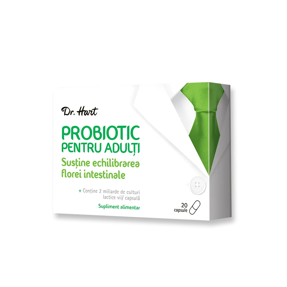 Dr.Hart Probiotic pentru adulti, 20 capsule