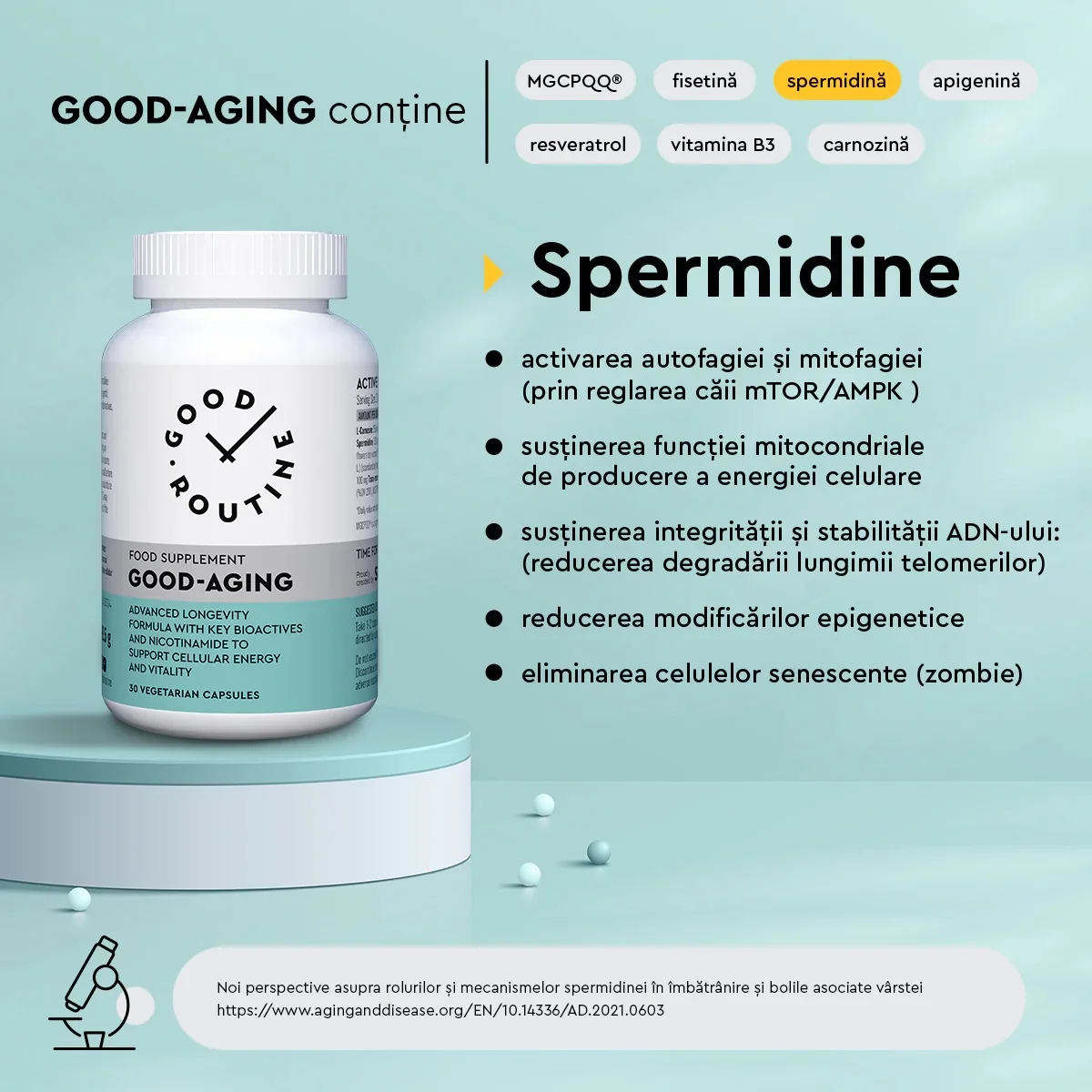Good-Aging Good Routine, 30 capsule, Secom
