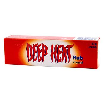 Deep Heat Rub crema, 67 g, Mentholatum 