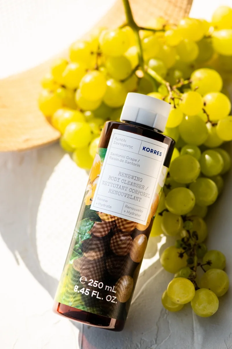 Gel de dus Santorini Grape, 250ml, Korres