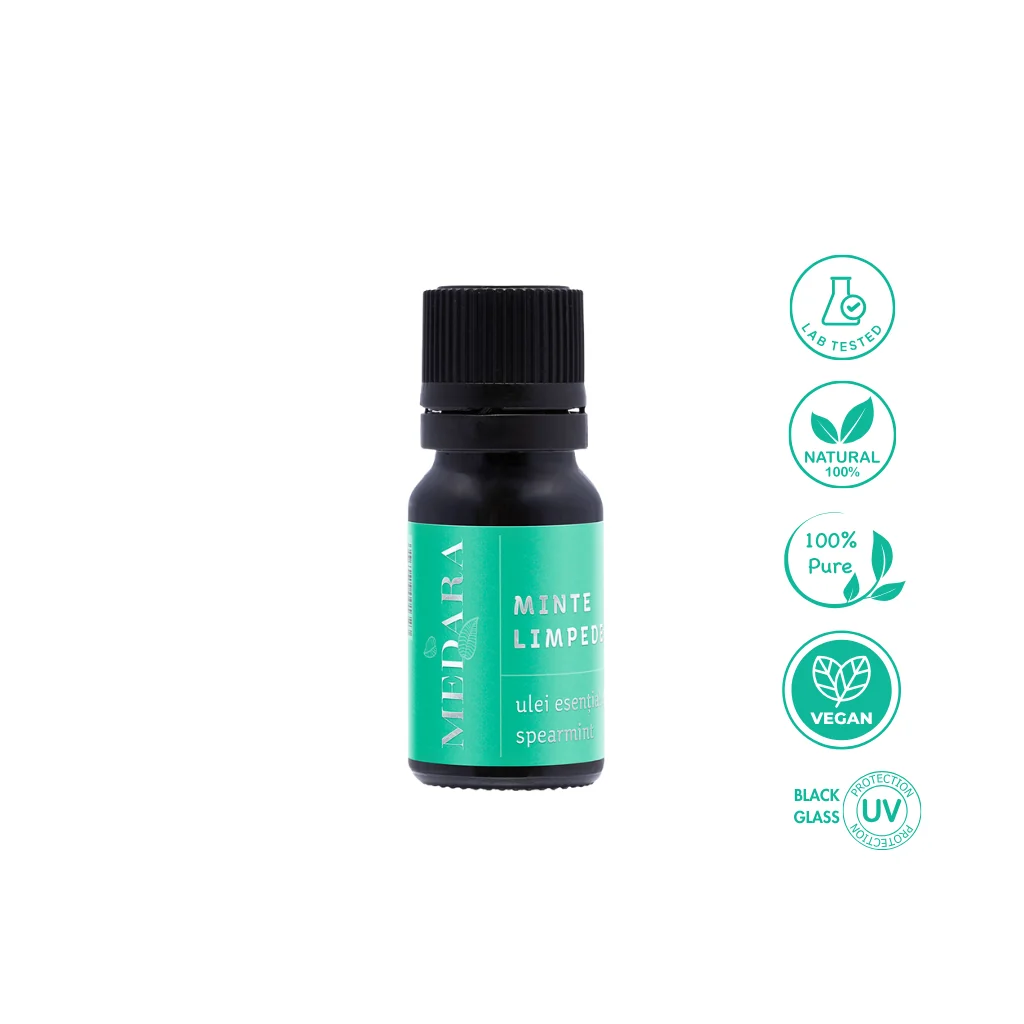 Ulei esential cu spearmint, 10ml, Medara