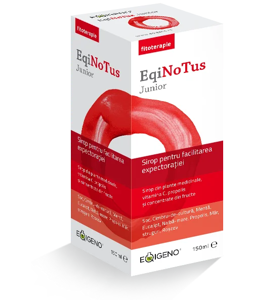 Sirop EqiNoTus Junior, 150 ml, Eqigeno