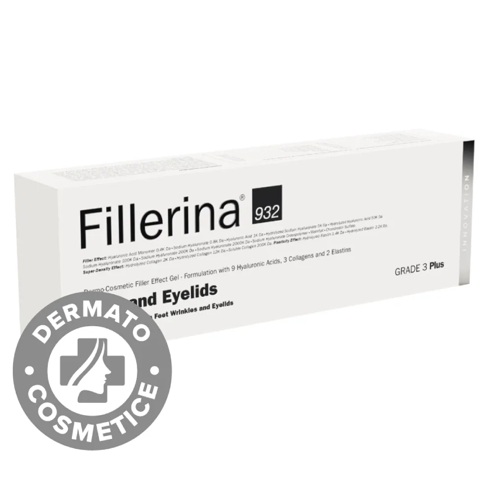Tratament pentru ochi si pleoape Grad 3 Plus 932 Fillerina, 15ml, Labo