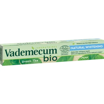 Pasta de dinti Bio White, 75ml, Vademecum