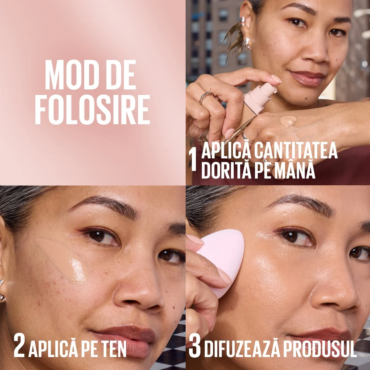 Fond de ten Lifter Plump & Glow Nr. 102, 30ml, Maybelline