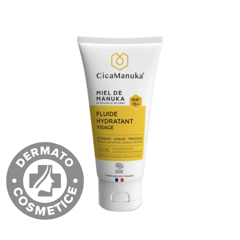 Crema lapte facial hidratant cu miere de Manuka IAA15+, 50ml, CicaManuka 