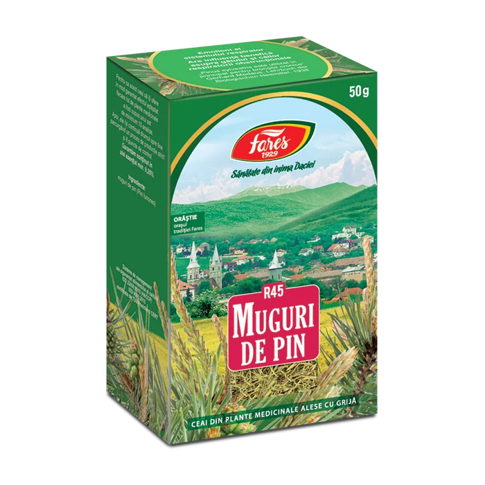 Ceai muguri de pin R45, 50g, Fares