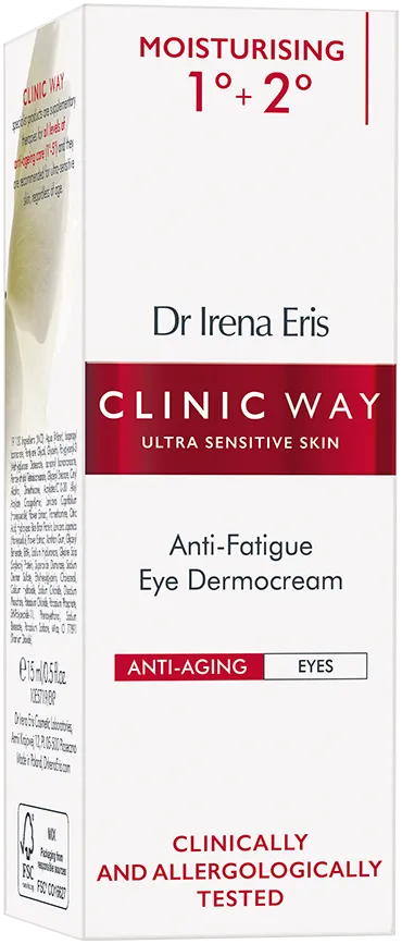 Crema ochi anti-aging Clinic Way 1° + 2°, 15ml, Dr. Irena Eris 
