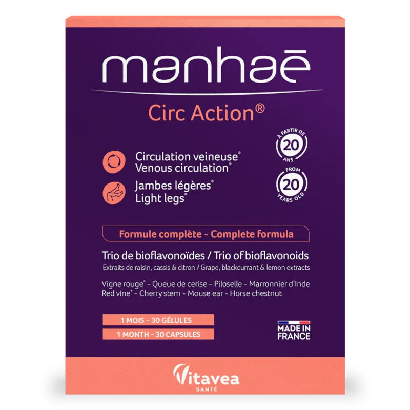 Circ Action, 30 capsule, Manhae