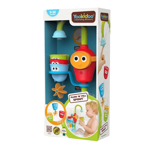 Jucarie robinet pivotant cu cescute colorate pentru 9-36 luni 40116, 1 bucata, Yookidoo