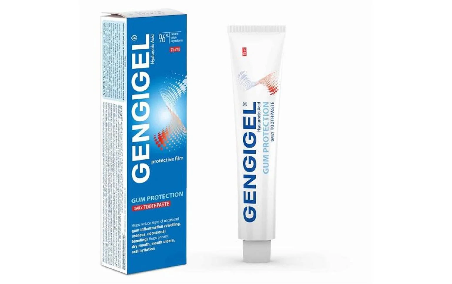 Pasta de dinti Gum Protection Gengigel, 75ml, Ricerfarma