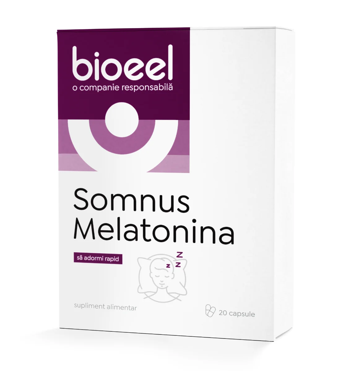 Somnus Melatonina, 20 capsule, Bioeel
