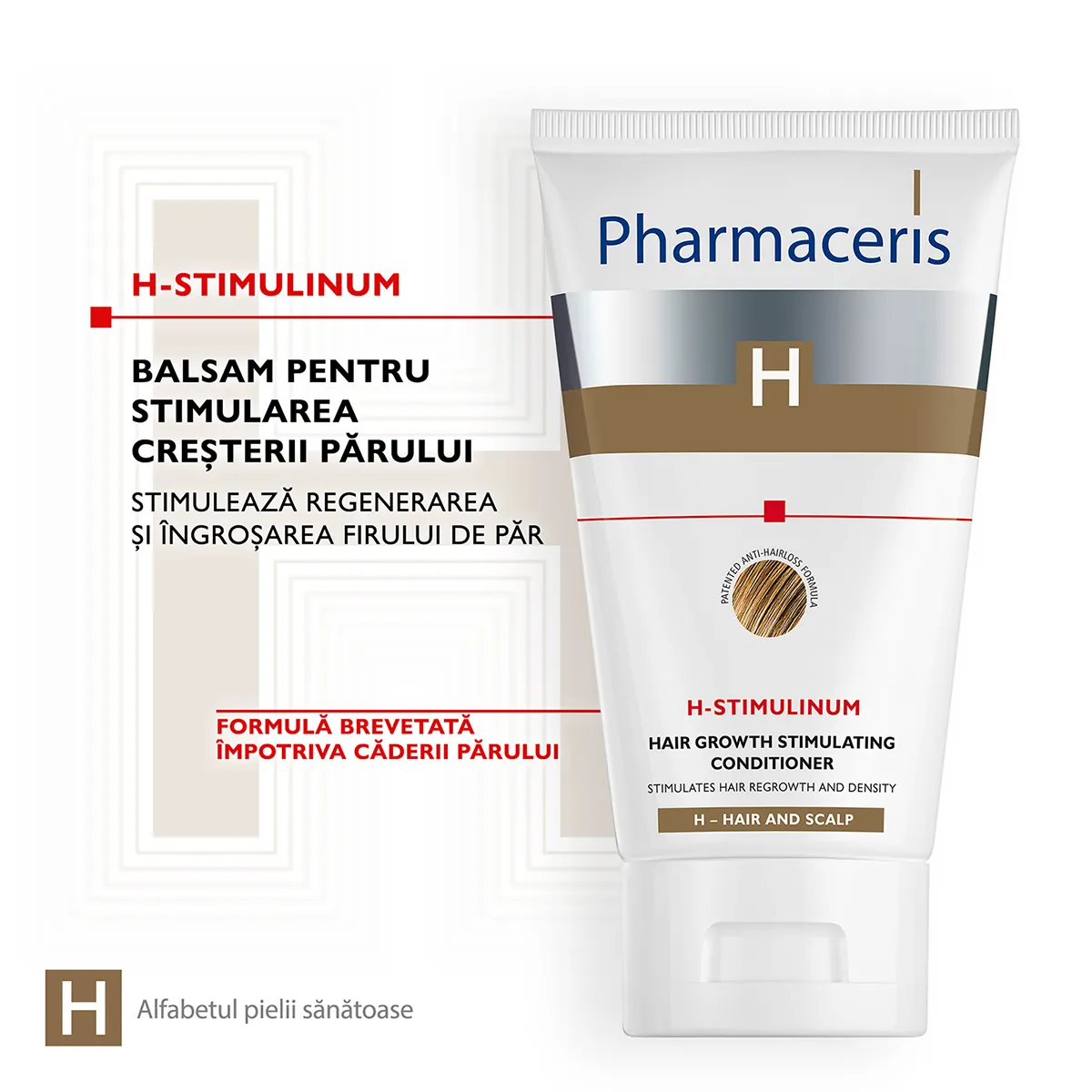 Balsam pentru stimularea cresterii parului Stimulinum H, 150ml, Pharmaceris 