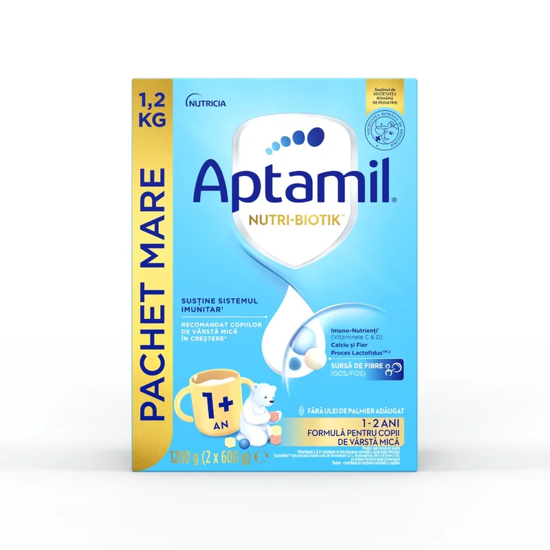 Lapte praf Confort 1, 0-6 luni, 800g, Aptamil