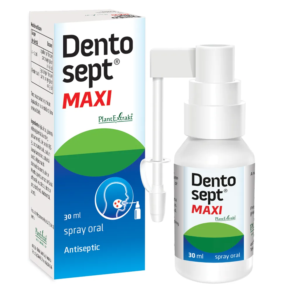 Spray gingival Dentosept Maxi, 30ml, PlantExtrakt