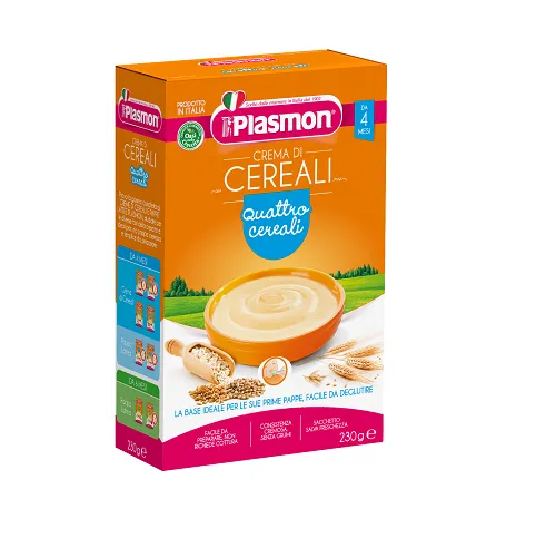 Crema de 4 cereale, 230g, Plasmon