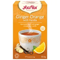 Ceai cu ghimbir, portocala si vanilie, 17 plicuri, Yogi Tea