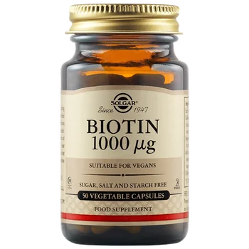 Biotina 1000mcg, 50 capsule, Solgar
