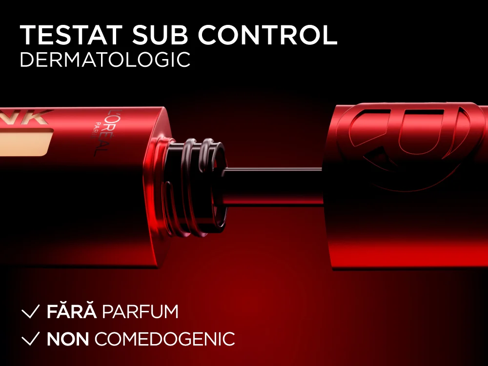 Detaliu produs Skin Ink, L’Oreal Paris, testat dermatologic, fara parfum si non comedogenic. Detaliu produs Skin Ink, L’Oreal Paris, testat dermatologic, fara parfum si non comedogenic.