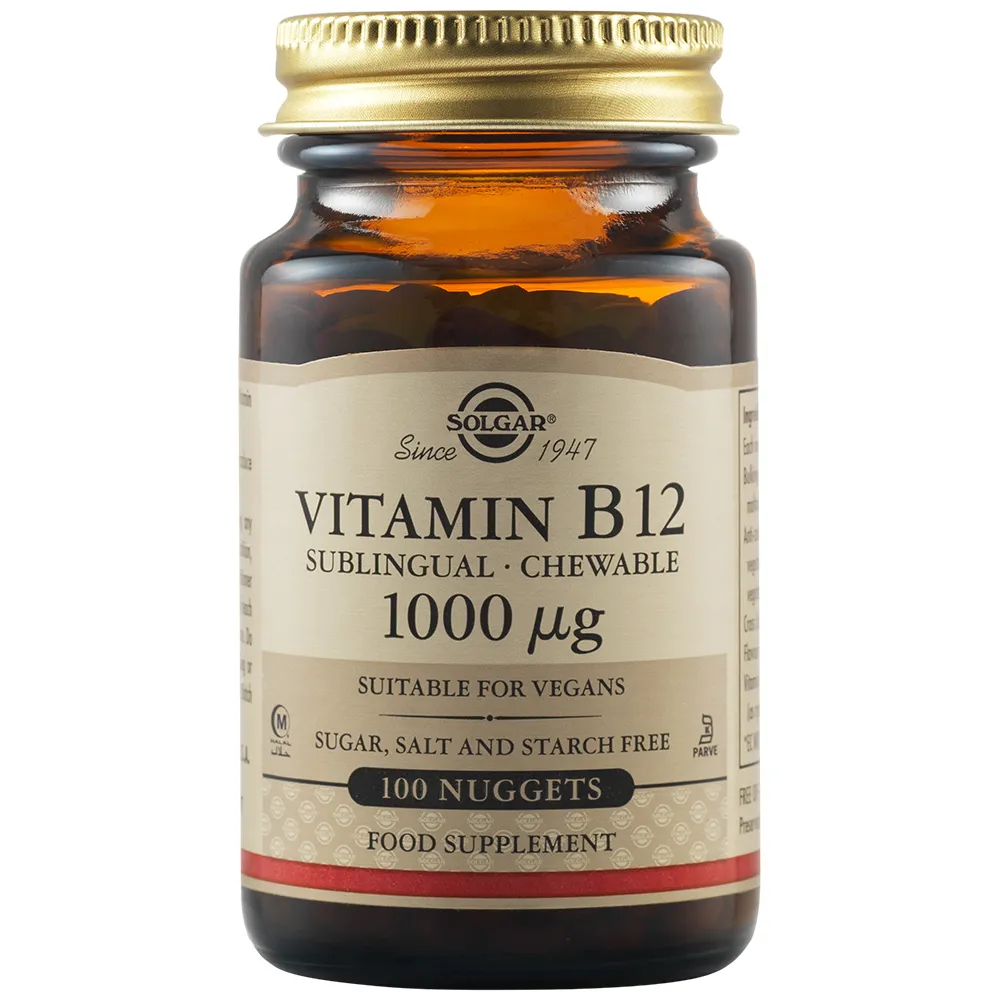 Vitamina B12 1000mcg, 100 tablete, Solgar