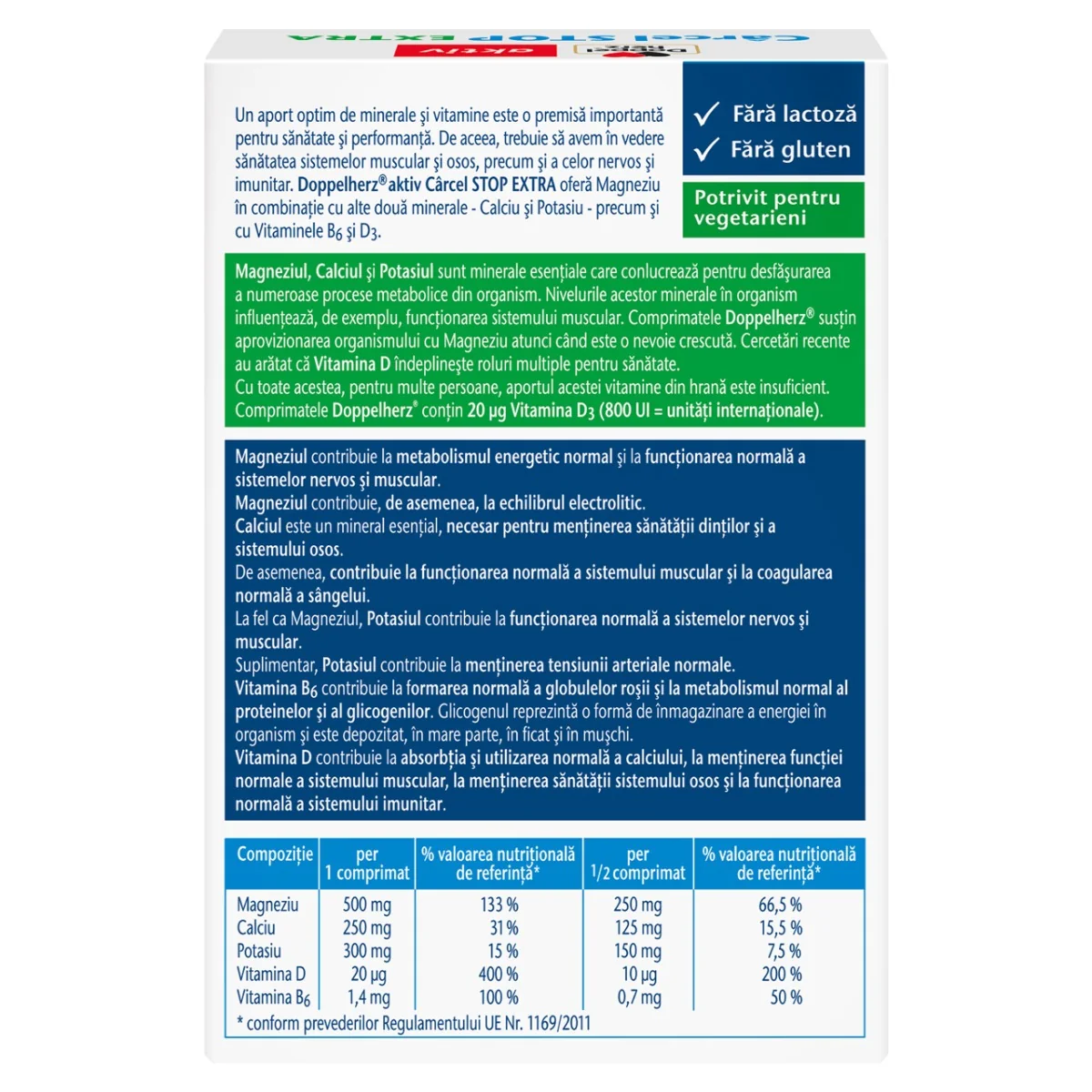 Carcel Stop Extra Aktiv, 30 comprimate, Doppelherz