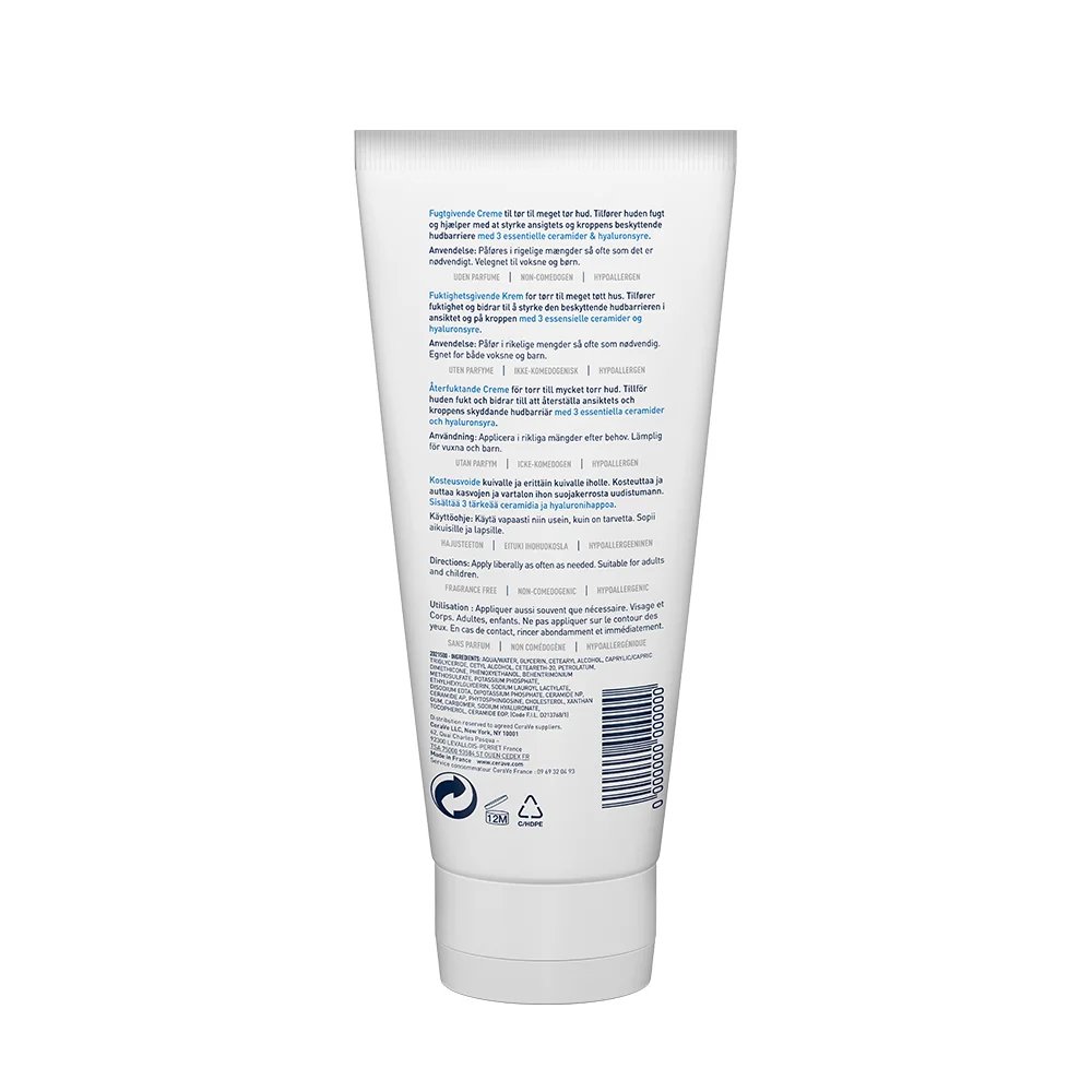 Crema hidratanta pentru fata si corp piele uscata si foarte uscata, 177ml, CeraVe