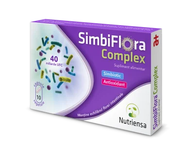 SimbiFlora Complex, 10 capsule, Antibiotice